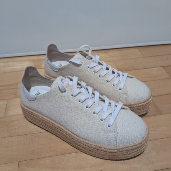 NWT SCHUTZ | Clover Espadrille Flatform Sneakers - Picture 3 of 8